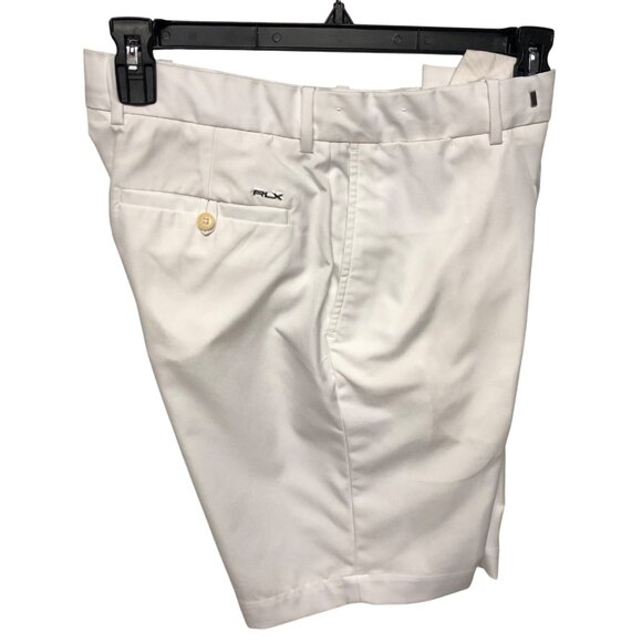 Rlx Ralph‎ Lauren Mens White Golf Shorts Size 33 - Picture 4 of 5